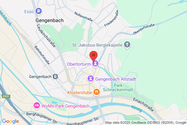 Standort der Zahnarztpraxis Dr. Seegers